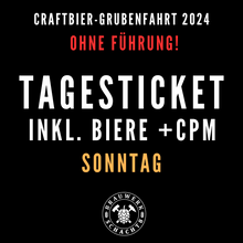 Laden Sie das Bild in den Galerie-Viewer, Craftbier-Grubenfahrt-Ticket November 2024