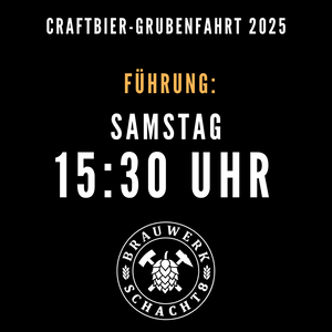 Craftbier-Grubenfahrt-Ticket März 2025