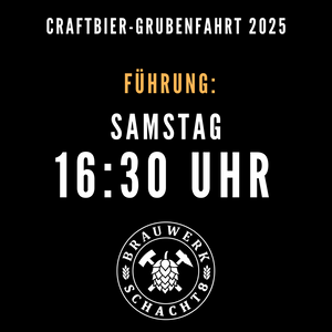 Craftbier-Grubenfahrt-Ticket März 2025