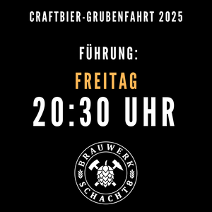 Craftbier-Grubenfahrt-Ticket März 2025