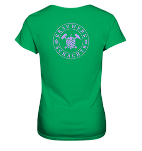 "Hopfen statt Hass." Lavendel - Ladies Premium Shirt