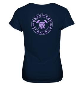 "Hopfen statt Hass." Lavendel - Ladies Premium Shirt