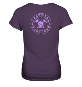 "Hopfen statt Hass." Lavendel - Ladies Premium Shirt