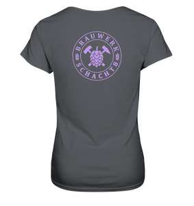 "Hopfen statt Hass." Lavendel - Ladies Premium Shirt